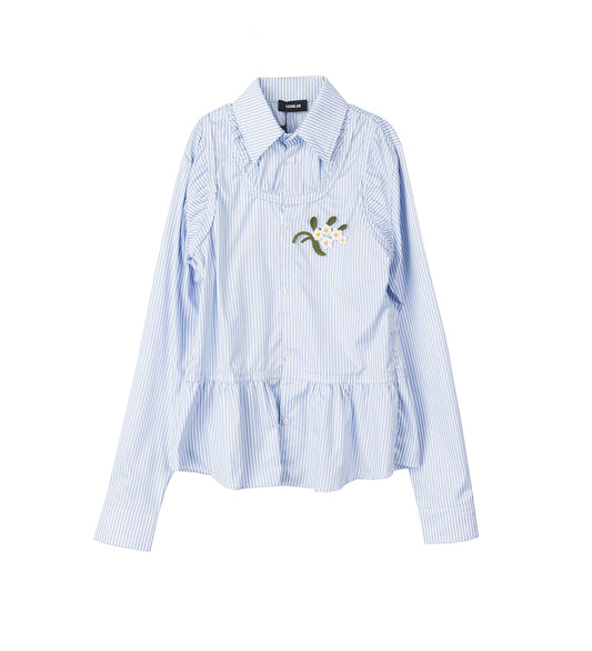TOP SHIRT BLUE STRIPE