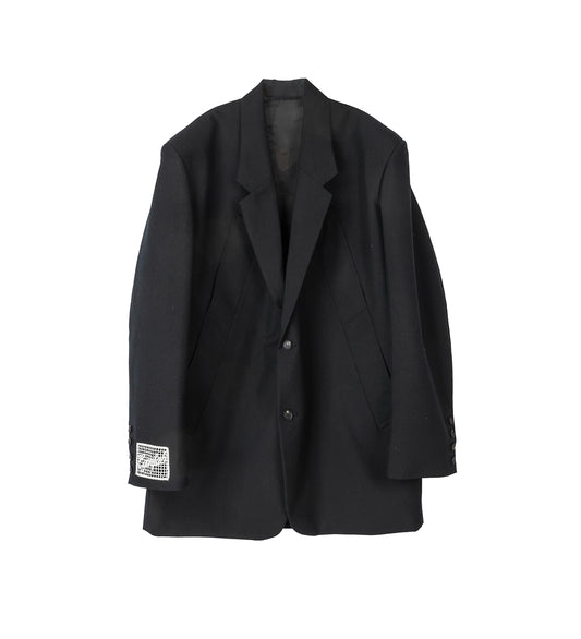 OVERSIZED BLAZER BLACK