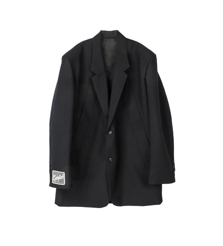 OVERSIZED BLAZER BLACK