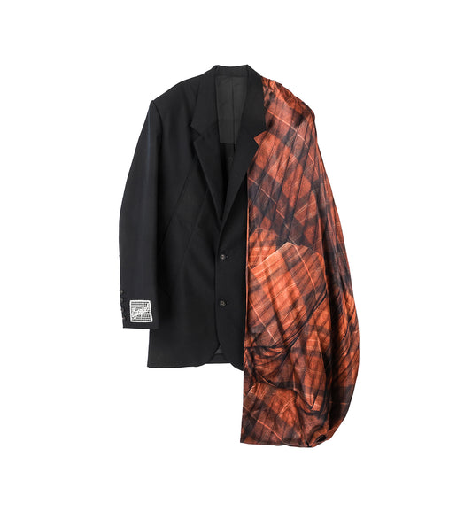 TAILORING CAPE BLAZER BLACK