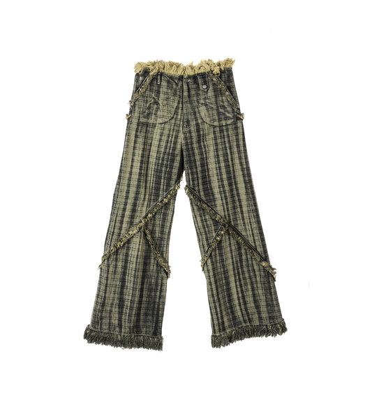 ARGYLE DENIM PANT TARTAN