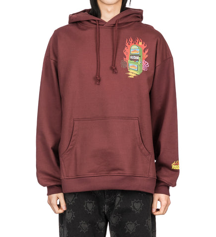 R13 HOODIE BURGUNDY