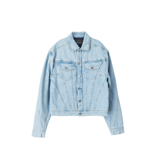 MEN'S DENIM JACKET MEDIUM BLUE