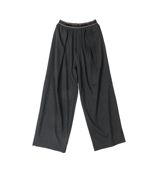 LOGO TAPE PANT CHARCOAL GREY