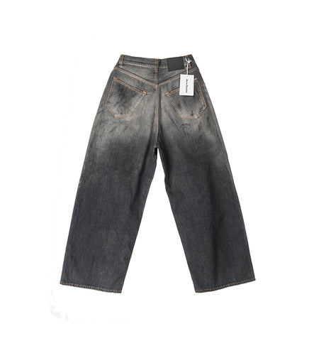 2023M FN TRAFALGAR SUPPER BAGGY FIT JEANS BLACK