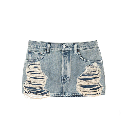 MINI SKIRT MID BLUE
