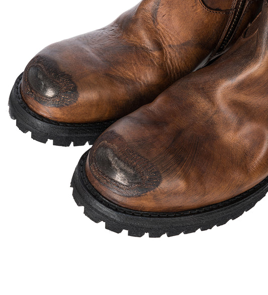 CRACK BOOTS BROWN
