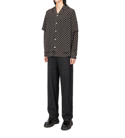 GOODFIGHT MILKY WAY LS SHIRT BLACK POINT
