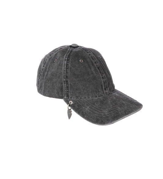 PENDENT TWILL CAP FADED BLACK
