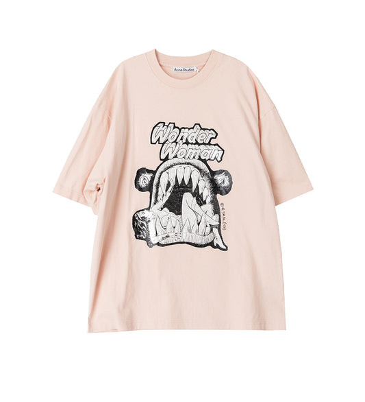 DC PRINT T-SHIRT ROSE PINK