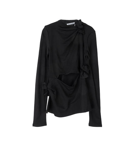 KNOTTED TOP BLACK