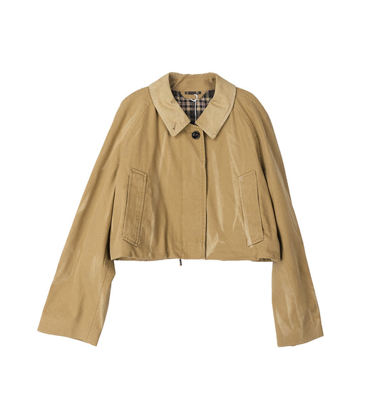 TWILL JACKET FADED OCHRE