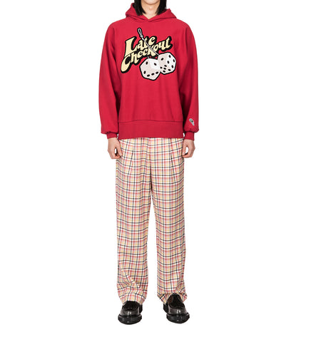 LATE CHECKOUT CHECKERED TROUSERS MULTICOLOUR