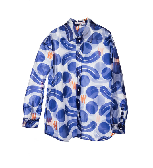 MAXI SHIRT NAVY