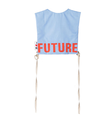 I LOVE W TOP PLACID BLUE