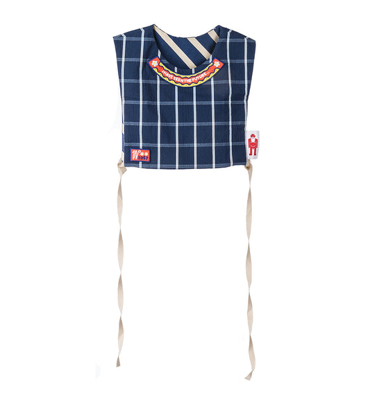 I HAVE SEEN THE FUTURE TOP MAZZARINE BLUE