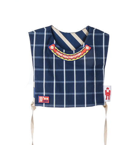 I HAVE SEEN THE FUTURE TOP MAZZARINE BLUE