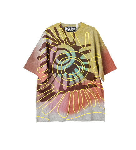 SUNSET T-SHIRT RAINBOW