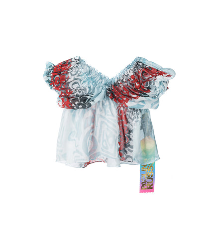BABY DOLL TOP BLUE CRUSH