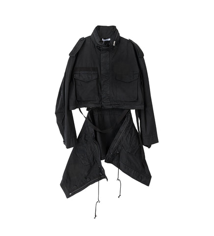 DISSECTED FIELD JACKET BLACK