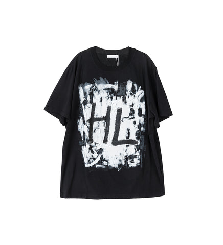 SCRIBBLE TEE BLACK/WHITE