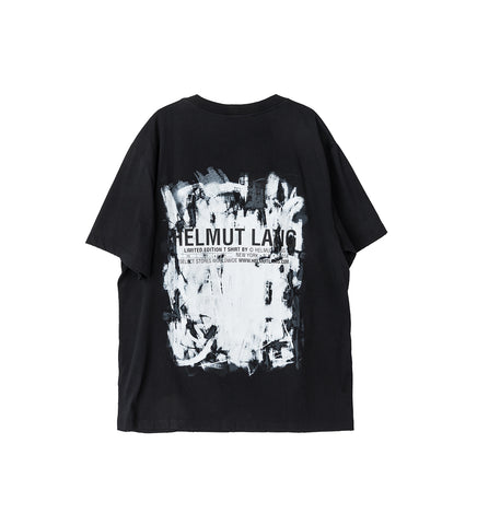 SCRIBBLE TEE BLACK/WHITE
