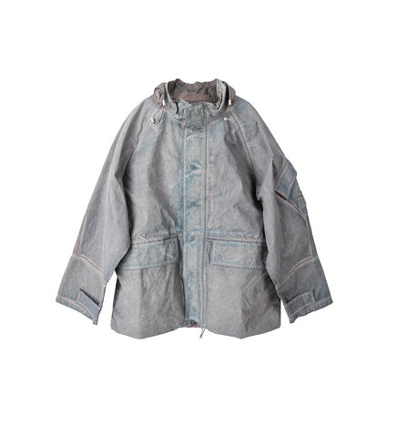 HORIZON JACKET CARBON OVERDYE PAPYRUS POLY