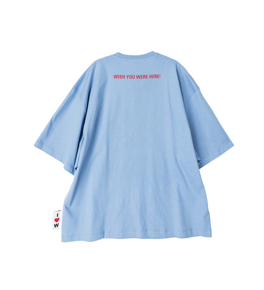 I LOVE W T PLACID BLUE