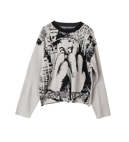 CAPTEK SWEATER GREY