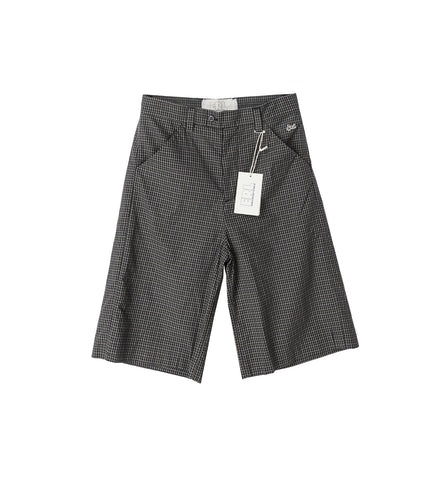 TAILORED MINI PLAID SKATE BLACK