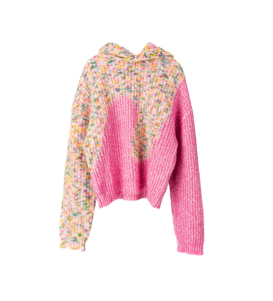 MULTICOLOR SWIRL HOODED MULTI