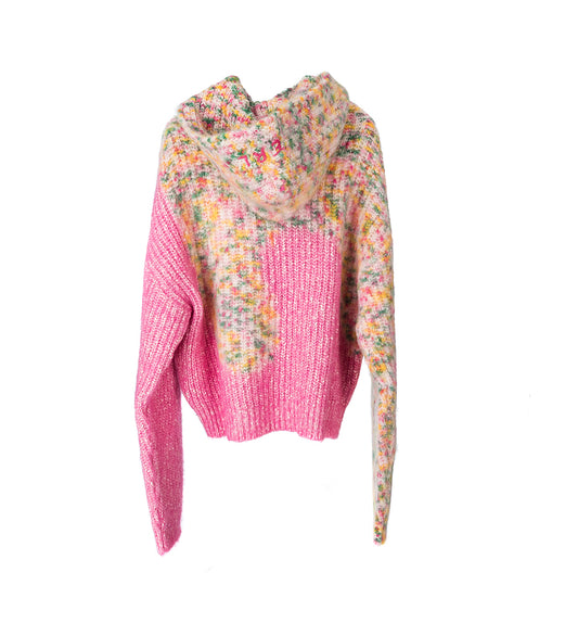 MULTICOLOR SWIRL HOODED MULTI