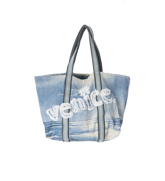 VENICE TOTE STORM PRINT