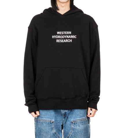 HOODED FLEECE BLACK