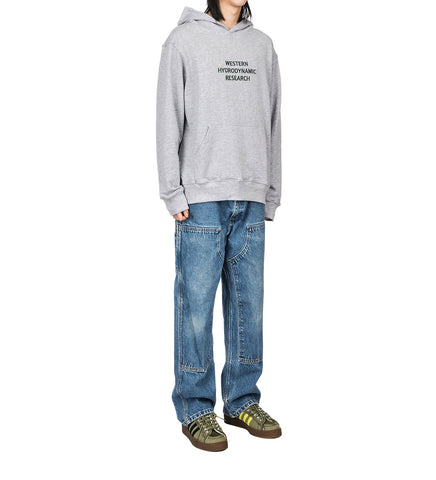HOODED FLEECE GREY