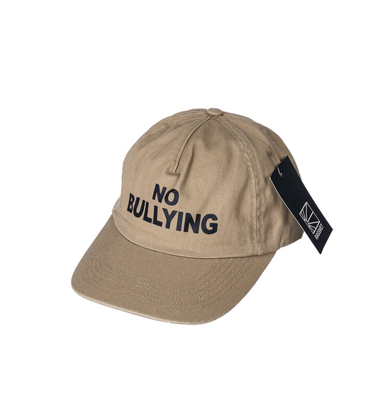 NO BULLYING 5 PANNEL CAP BEIGE