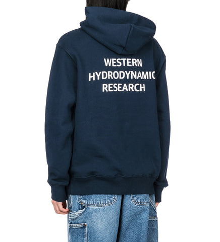 HOODED FLEECE NAVY