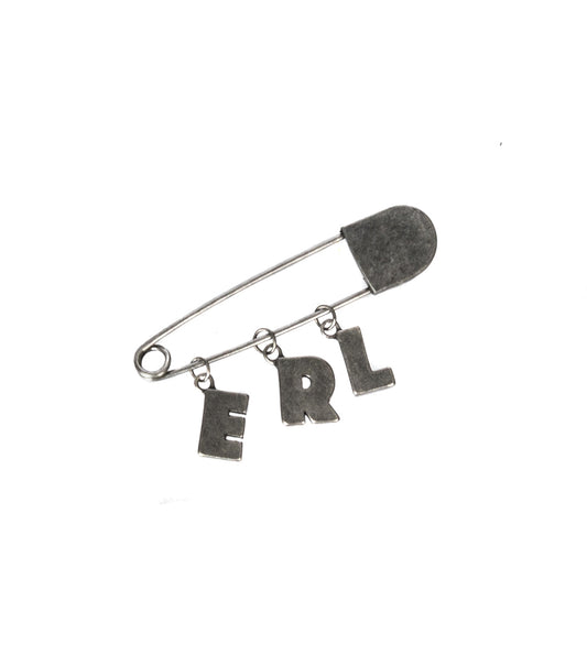 SAFETY PIN METAL SILVER