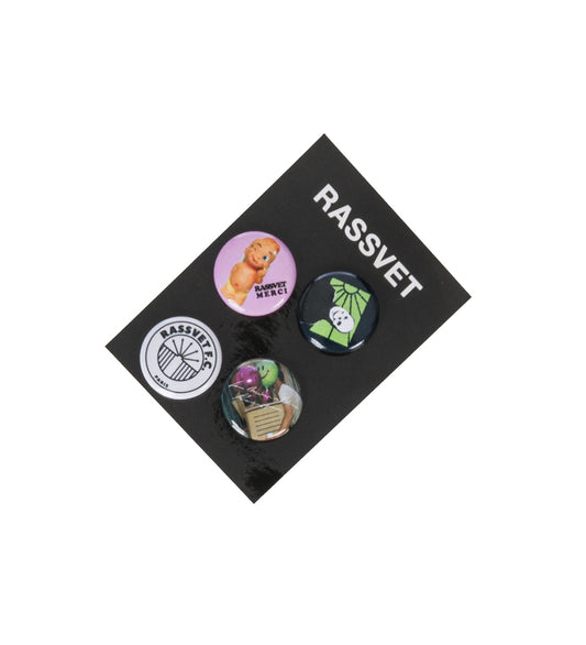 SS25 SET OF 4 PINS MULTI