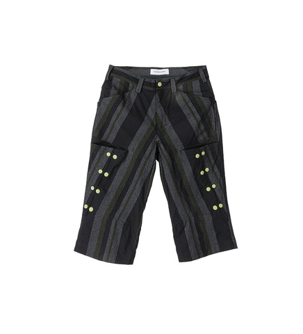 INEX SNAP SHORTS BLACK/GREY/GREEN
