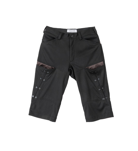 INEX SNAP SHORTS COAL BLACK/CALLISTO BROWN