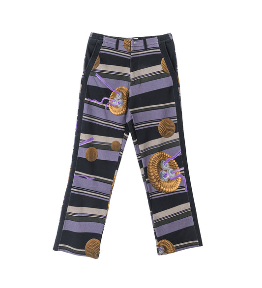 RIADIS PRINTED TROUSER BLACK GRAPHIC