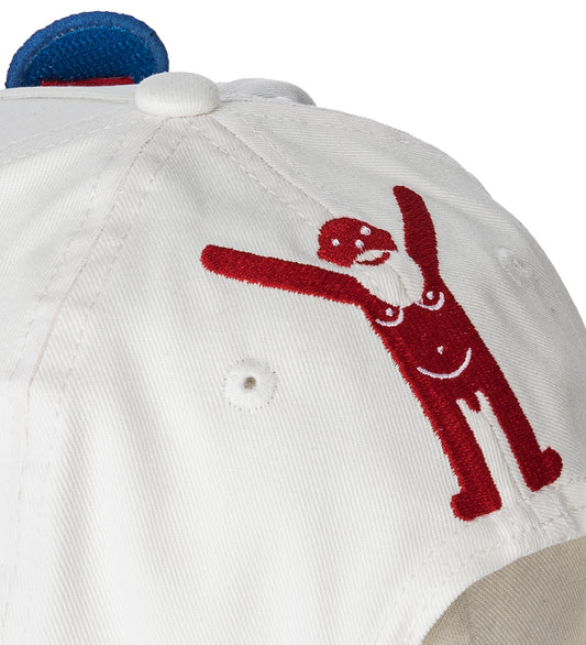 SMILEY CAP WHITE