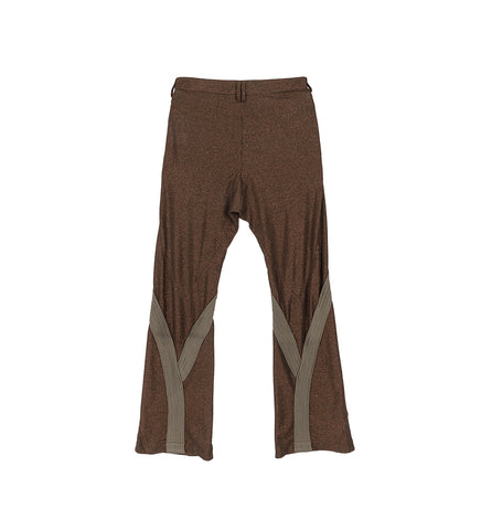 DEULTUM TROUSER SPARKLE BROWN/TAUPE