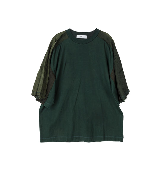 GARMENT DYE T-SHIRT GREEN