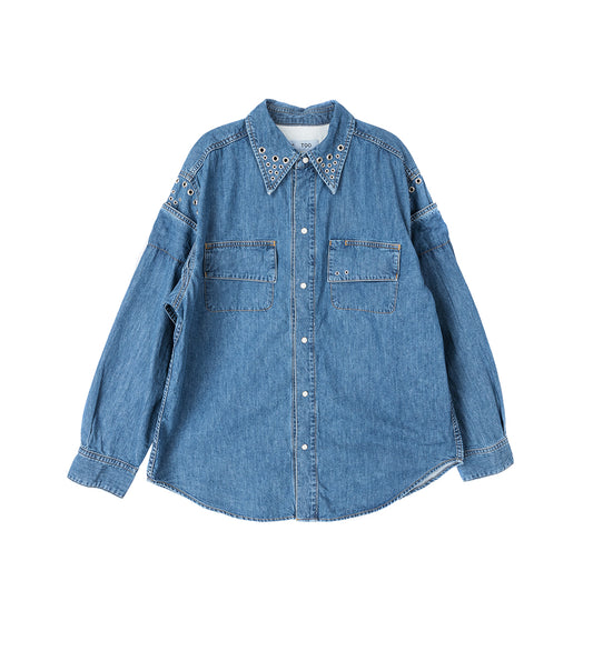 DENIM SHIRT BLUE