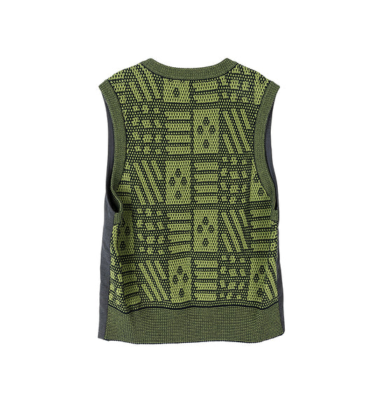 WOOL VEST GREY