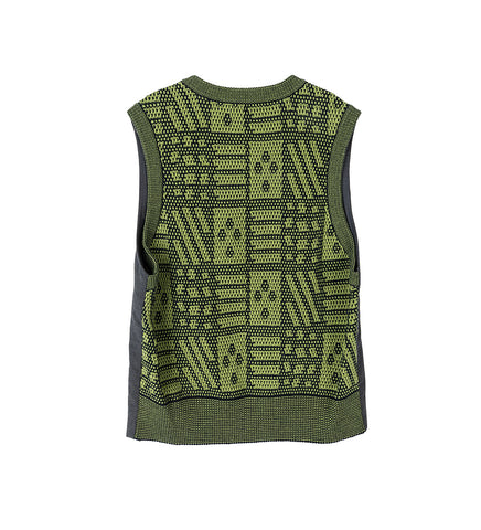 WOOL VEST GREY