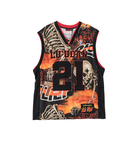 B BALL JERSEY L-D REAPER MOVIE