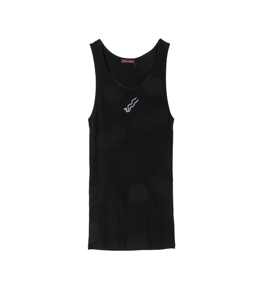 LOGO TANK TOP BLACK
